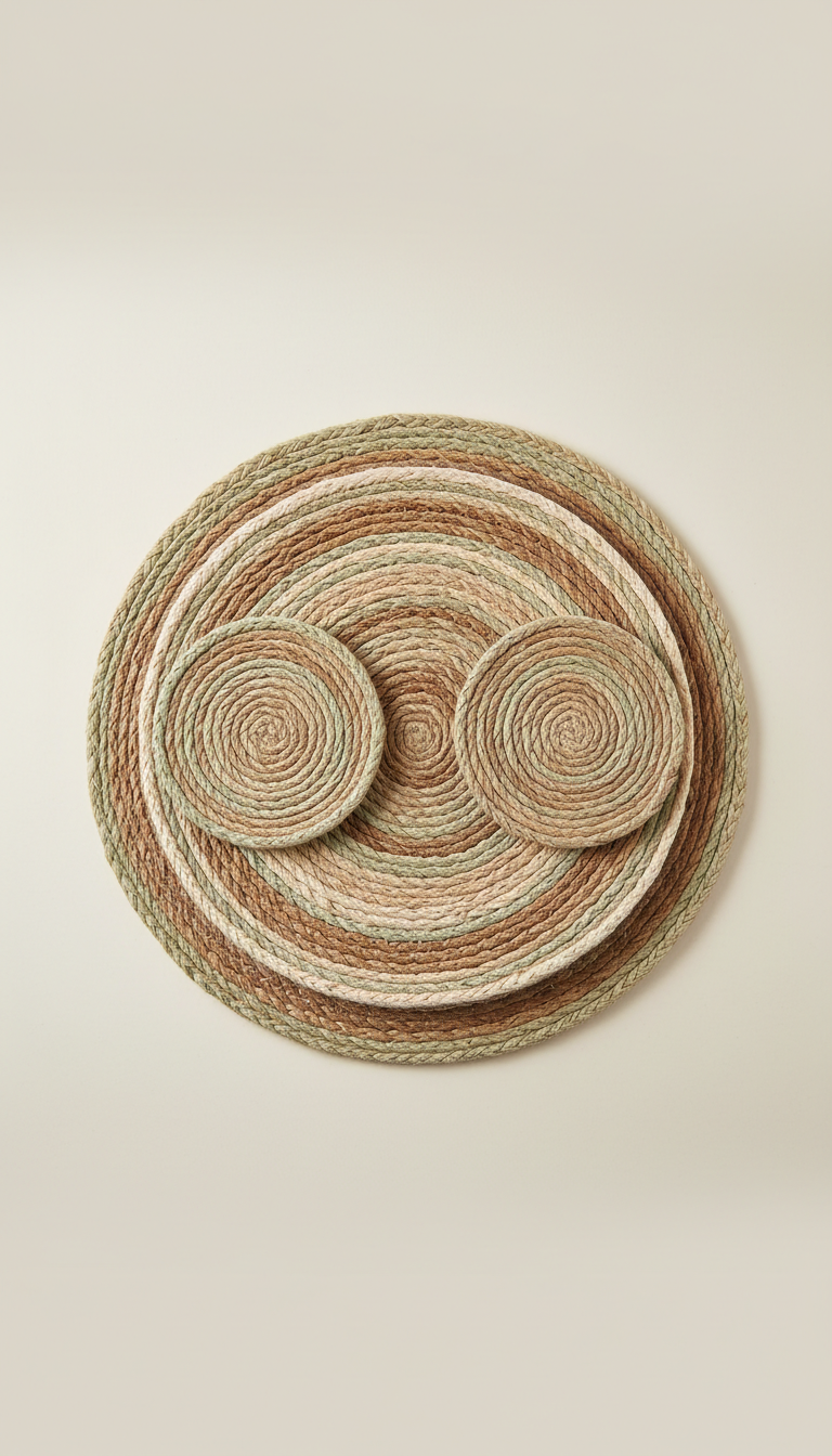 Handcrafted Abaca Placemat Set